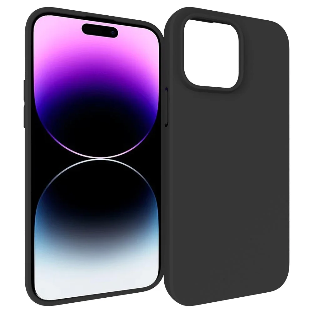 iPhone 15 Pro Max TPU-deksel, Svart
