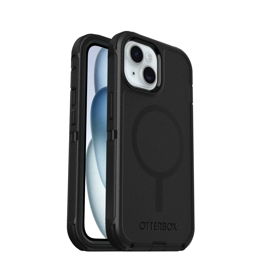 Otterbox iPhone 16e Defender – Robust mobildeksel med høy beskyttelsesgrad, Svart Otterbox iPhone 16e Defender – Robust mobildeksel med høy beskyttelsesgrad, Svart
