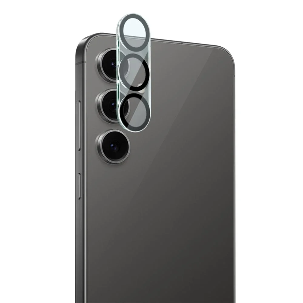 Imak Samsung Galaxy S25 FE Kameralinsebeskyttelse i glass, Gjennomsiktig