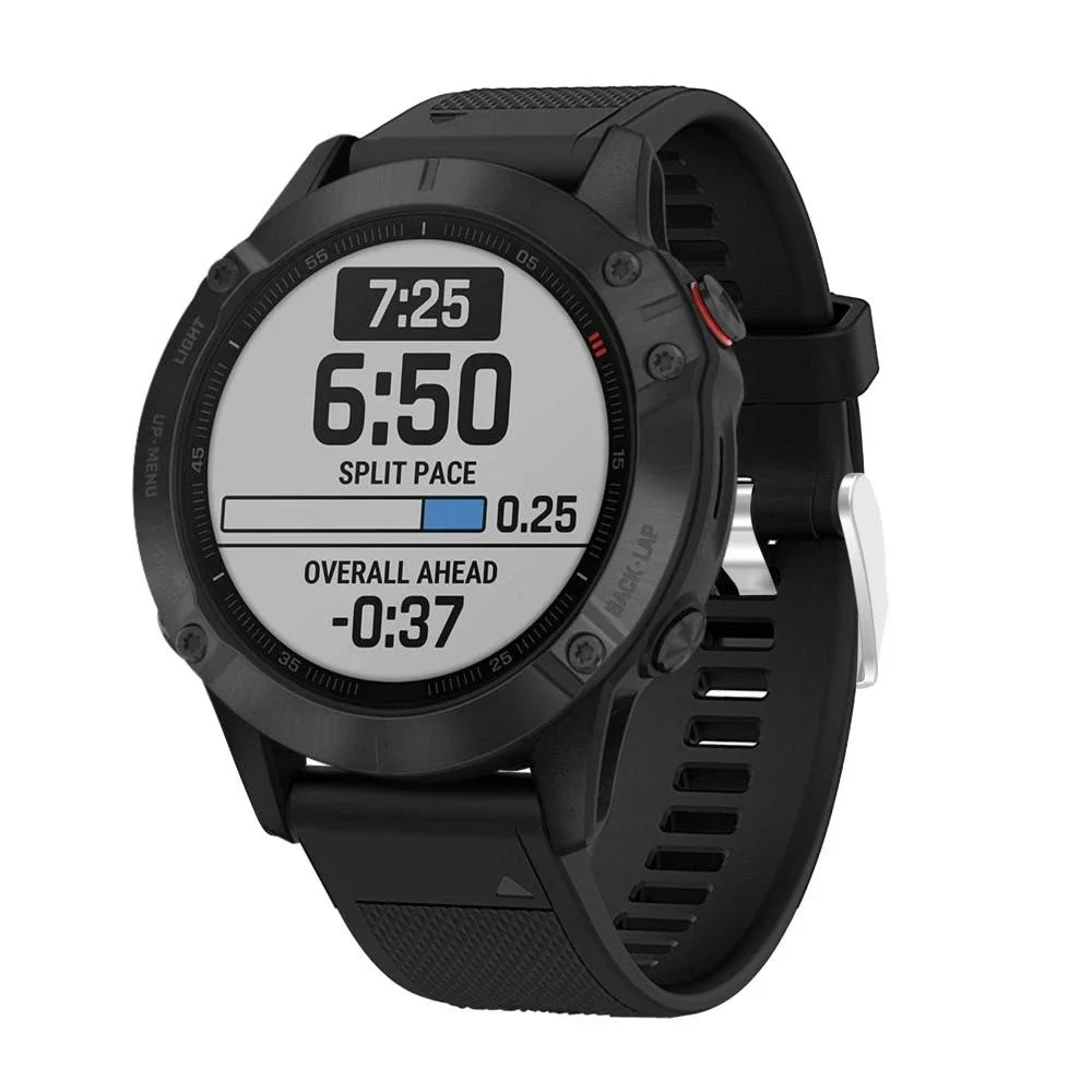 Garmin Forerunner 970 Reim i silikon, Svart