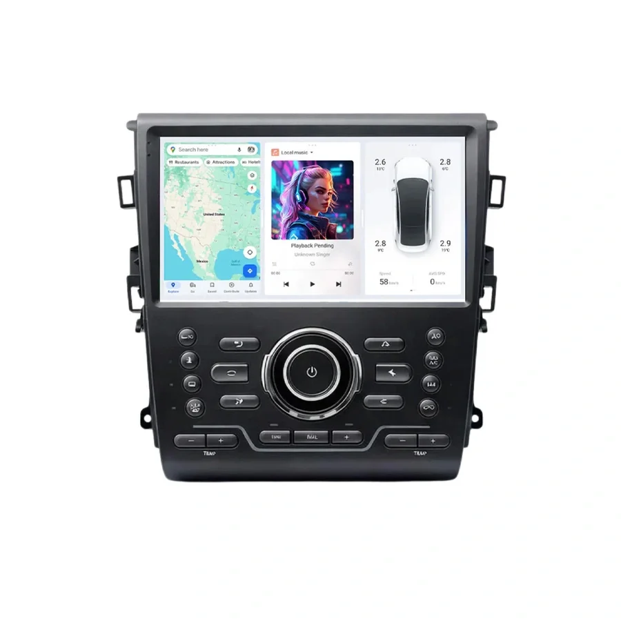 DUDU multimediaspiller med 9,5" skjerm v:8081279
