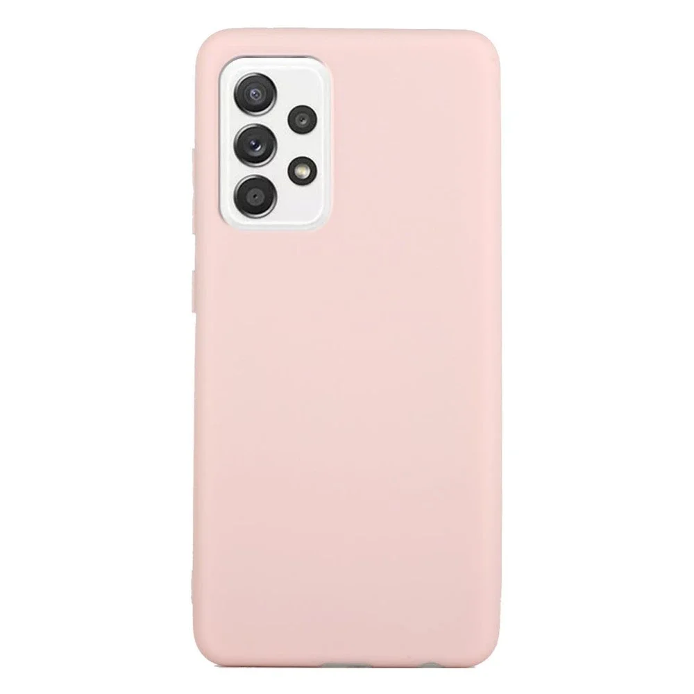 Samsung Galaxy A52 5G TPU-deksel, Lys rosa