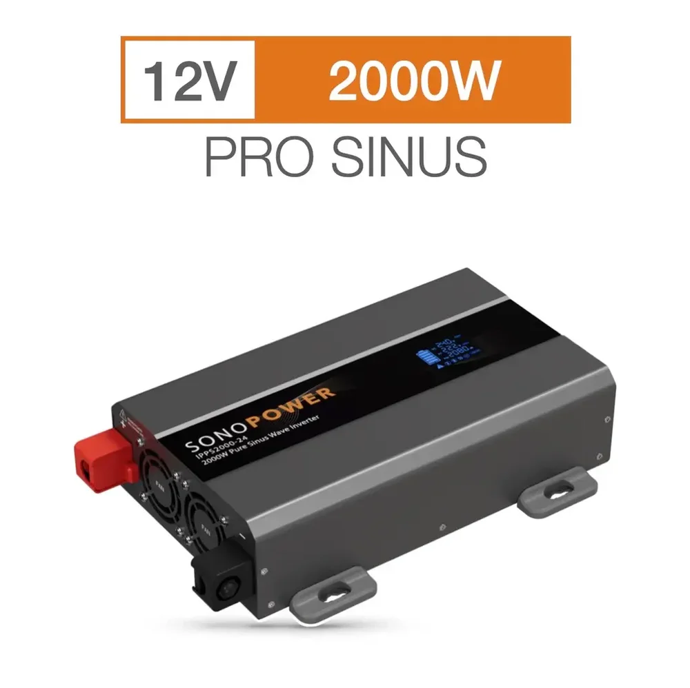 Sonopower strøminverter 2000W v:8048614