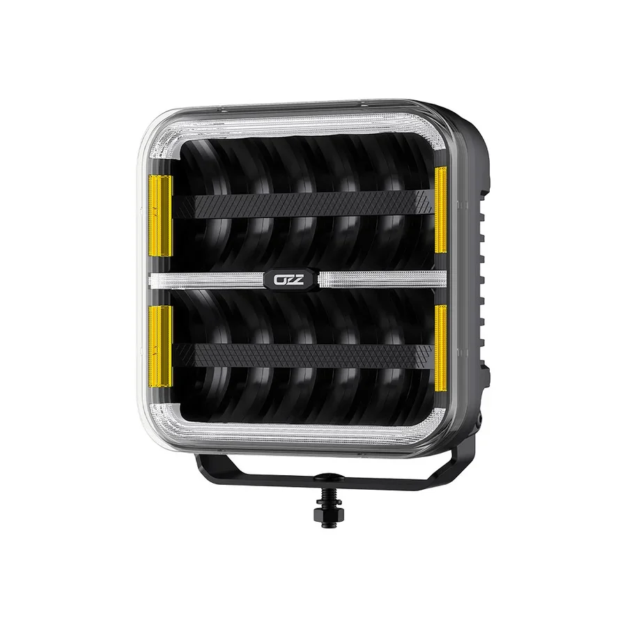 OZZ SQR 9" LED fjernlys, Sort v:5062515