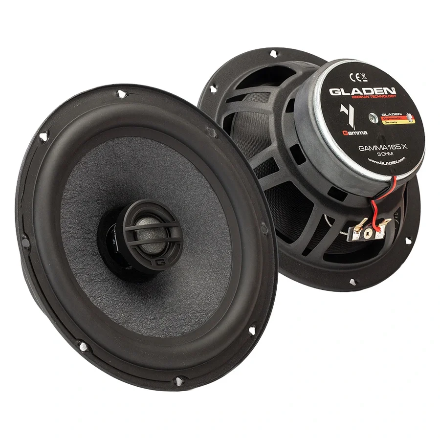 Gladen Gamma 165-X - 6,5" høyttalerpar v:5476364