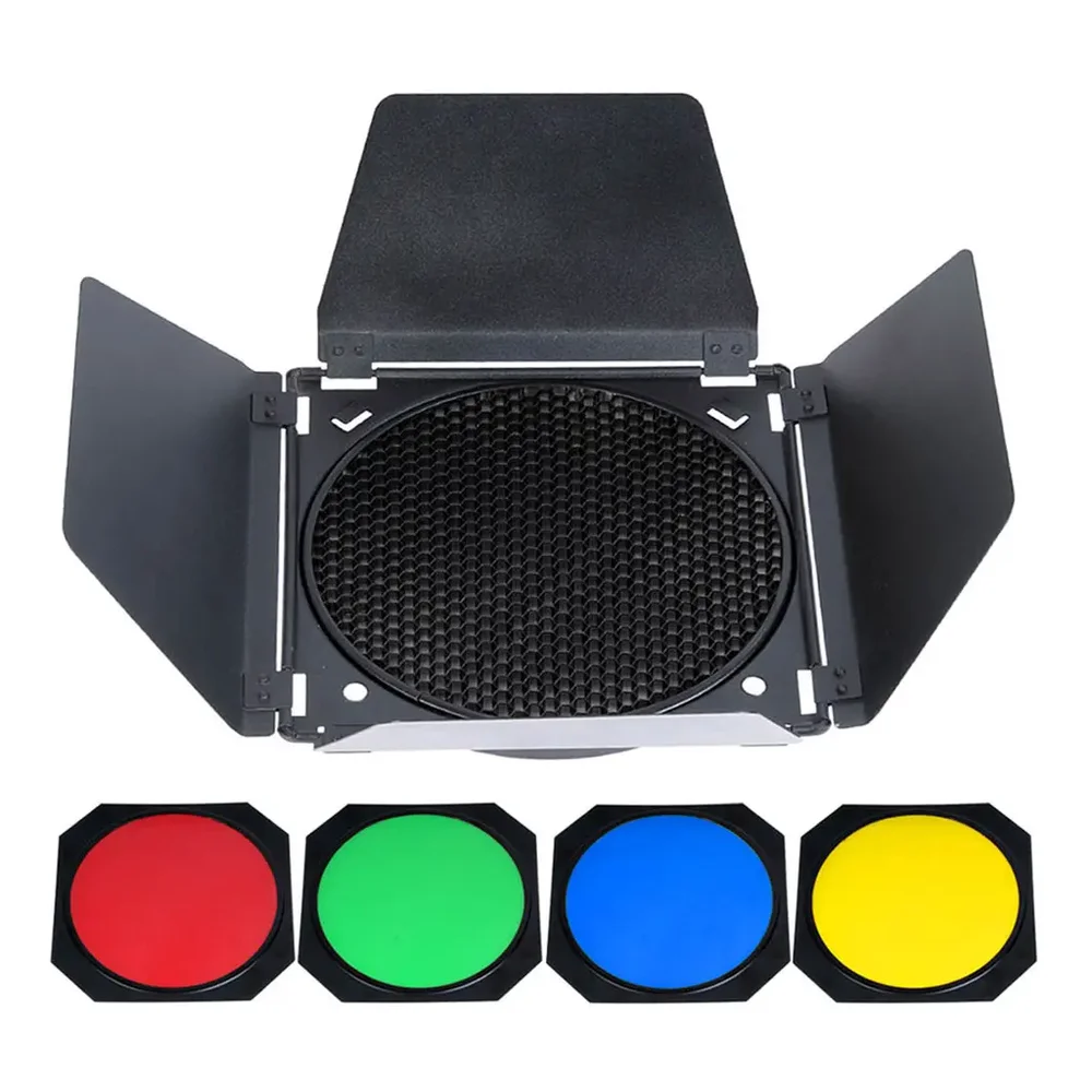 Godox Barndoor Kit BD-04 m/filter v:4404016