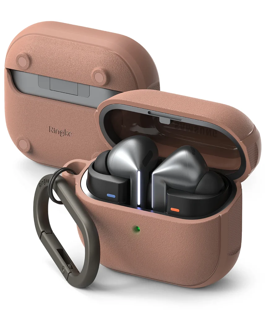 Ringke Samsung Galaxy Buds 3 Pro Onyx MagSafe-deksel, Constant Coral