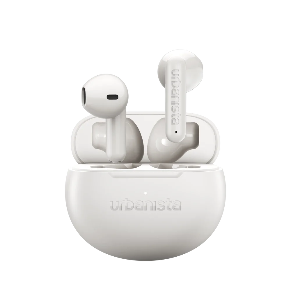Urbanista Austin 2 trådløse in-ear-hodetelefoner, Cloud White Urbanista Austin 2 trådløse in-ear-hodetelefoner, Cloud White