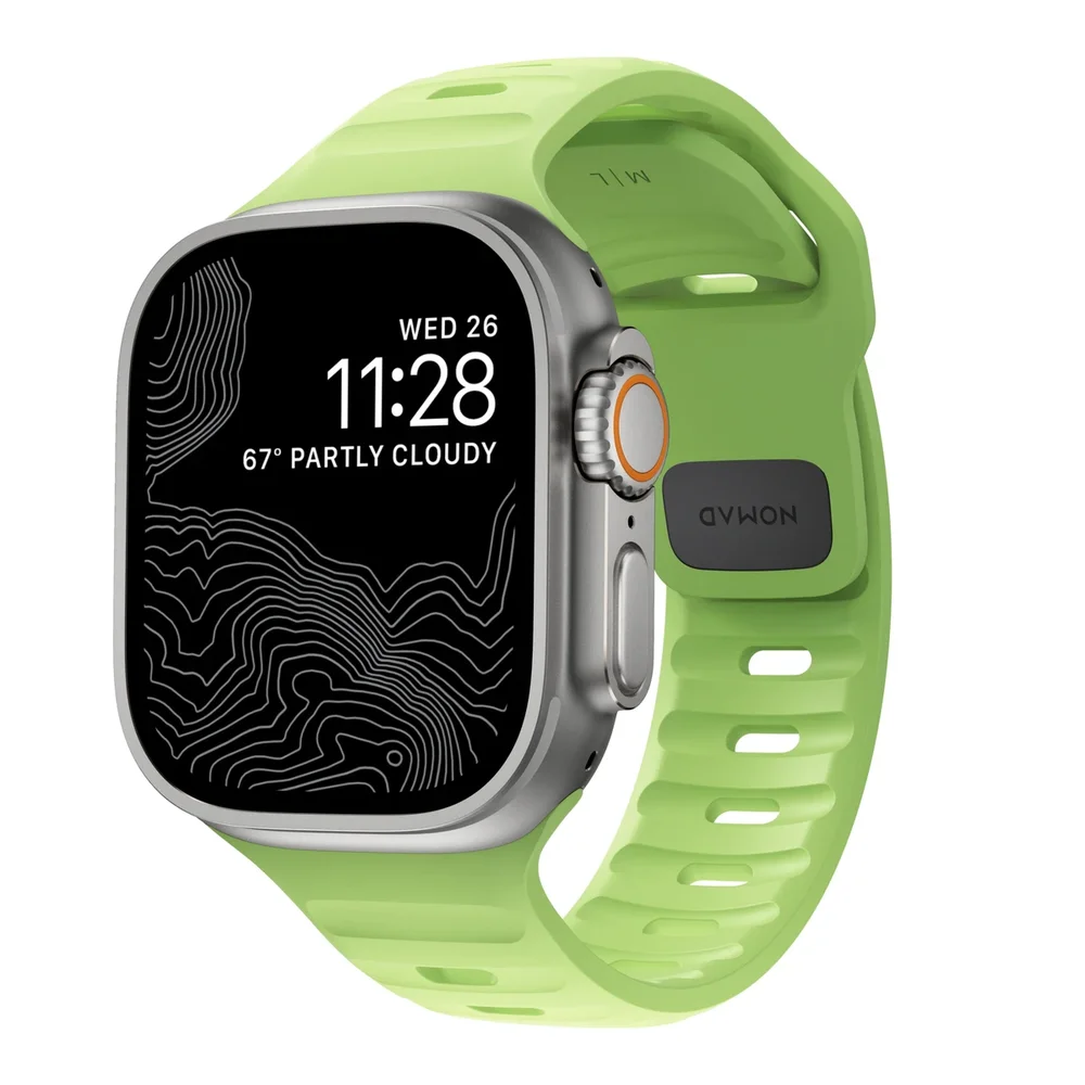 Nomad Apple Watch Ultra 49mm 4th Gen Reim - Sport Band Glow 2.0 - Limited edition