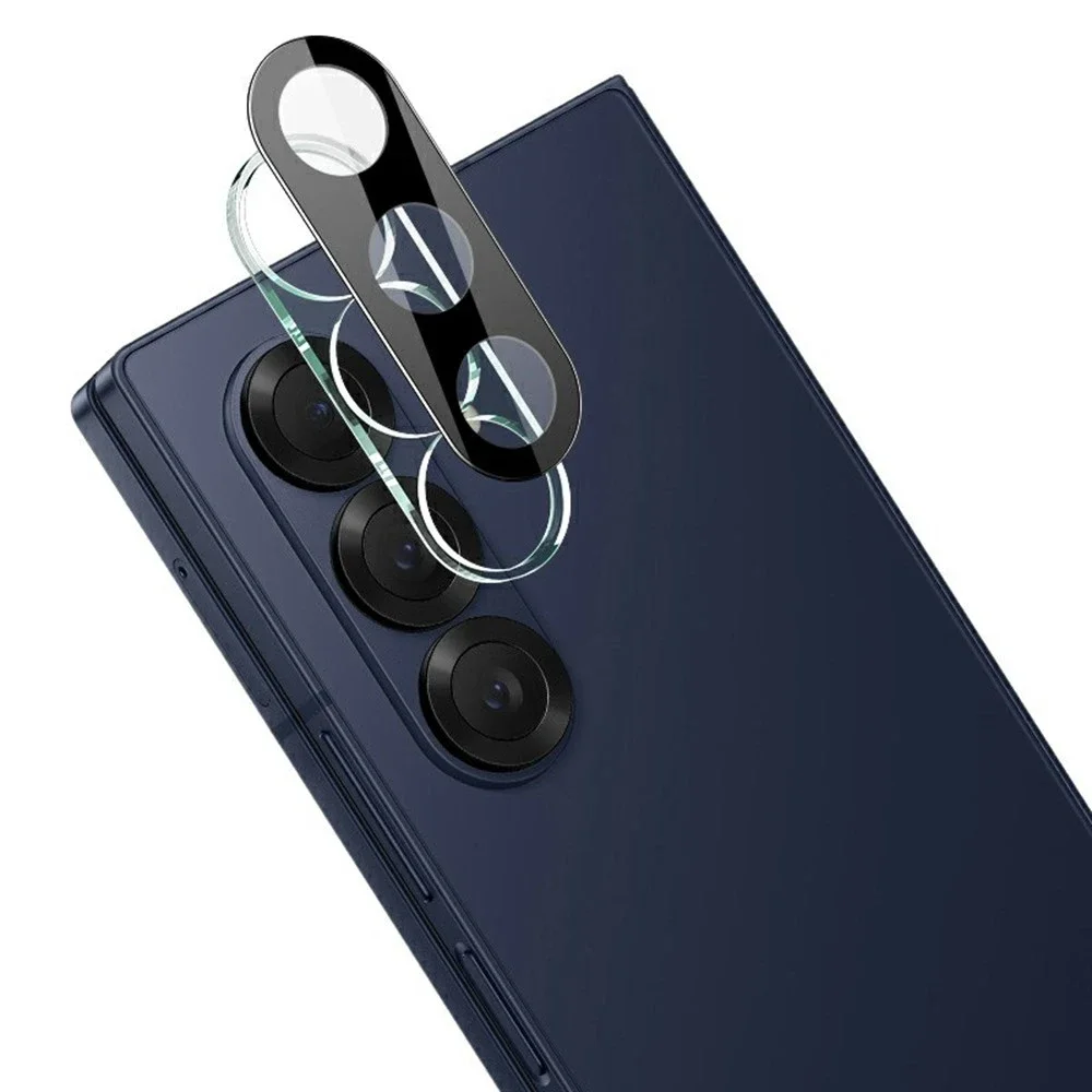 Imak Samsung Galaxy Z Fold 7 Kameralinsebeskyttelse i glass, Svart Imak Samsung Galaxy Z Fold 7 Kameralinsebeskyttelse i glass, Svart