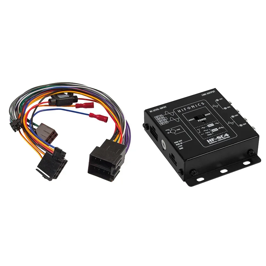 Hifonics HF-SC4-ISO høy-lav nivå adapter v:5831906
