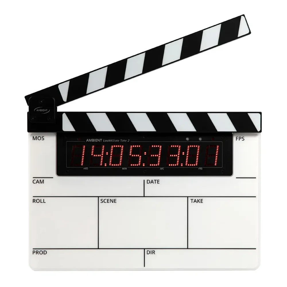 Ambient Recording Lockit Slate Take 2 v:4766894