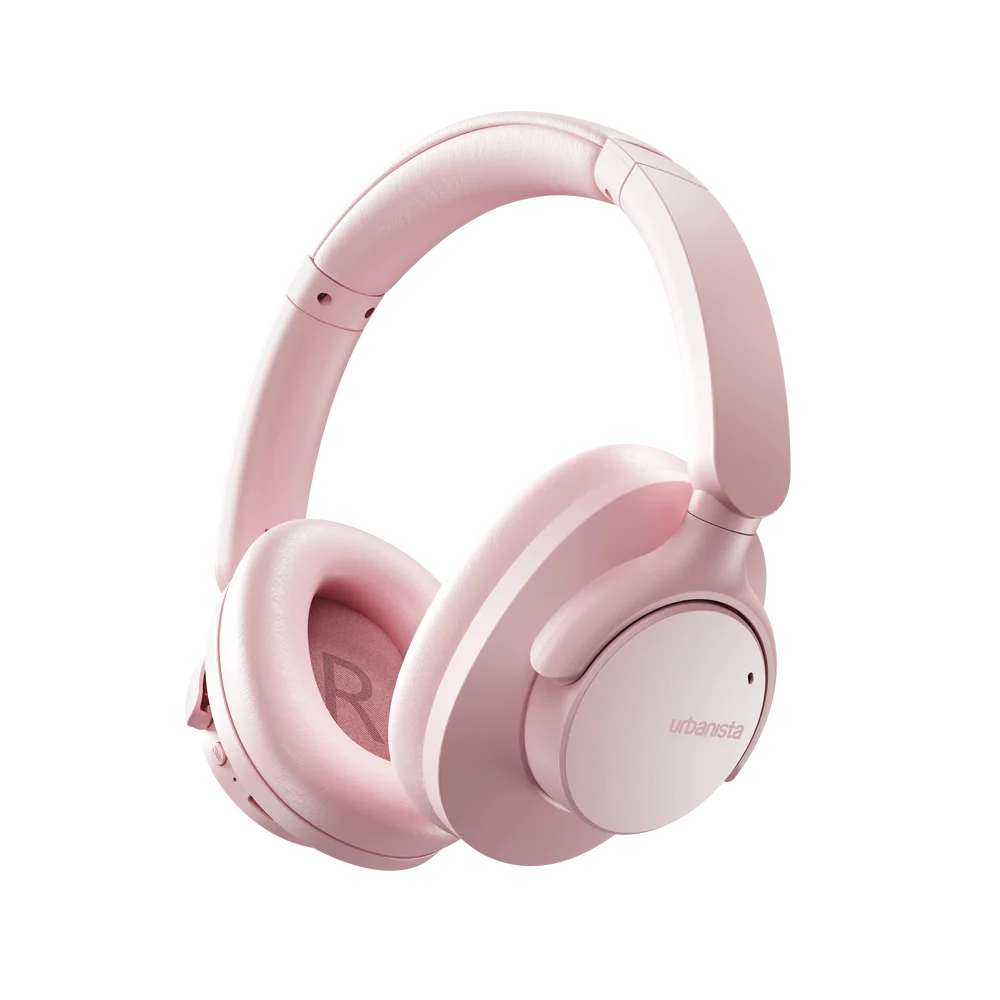 Urbanista Valencia trådløse over-ear-hodetelefoner, Powder Pink Urbanista Valencia trådløse over-ear-hodetelefoner, Powder Pink