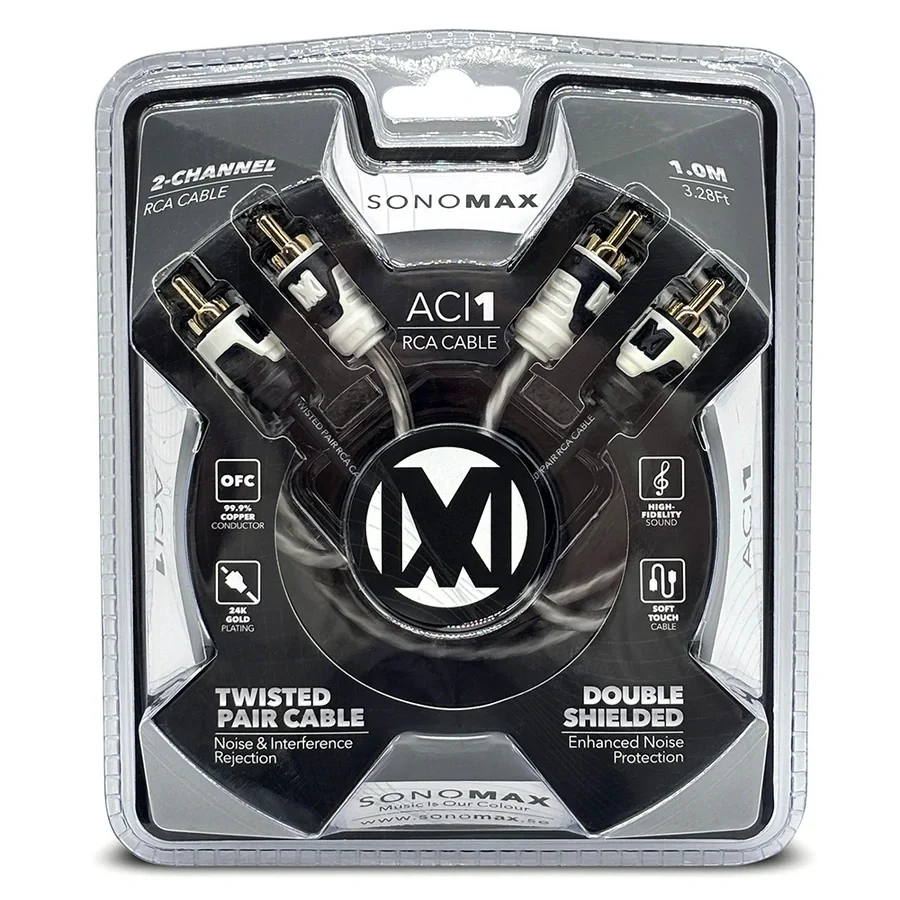 Sonomax OFC RCA Signalkabel v:5659045