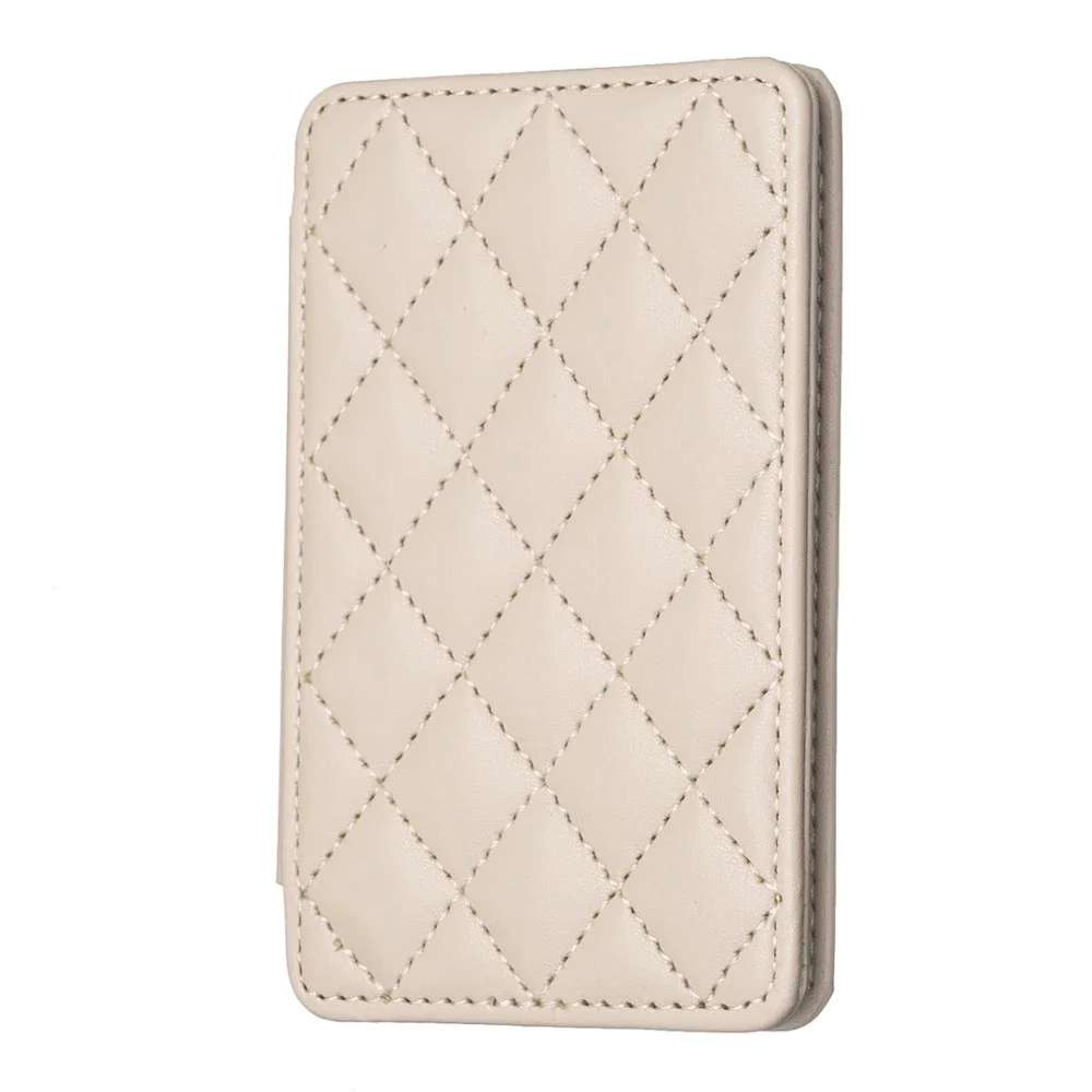 Quiltet kortholder, Beige Quiltet kortholder, Beige