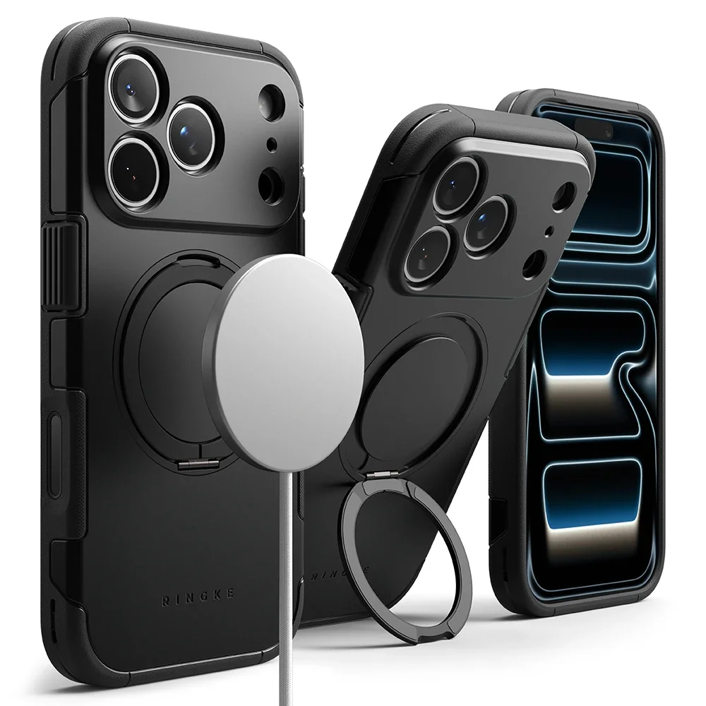 Ringke iPhone 18 Pro Max Alles Magnetisk Deksel, Svart