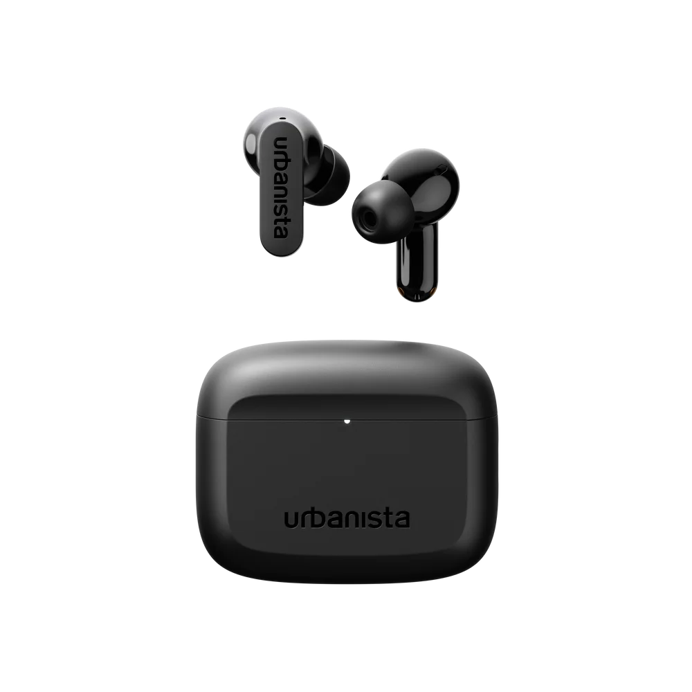 Urbanista Palo Alto Trådløse Noise Cancelling Hodetelefoner, Midnight Black
