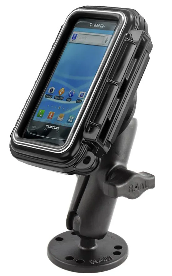 RAM MOUNT UNPKD RAM W/ 2 7/16" BASE AQUA BOX SMALL v:3398149