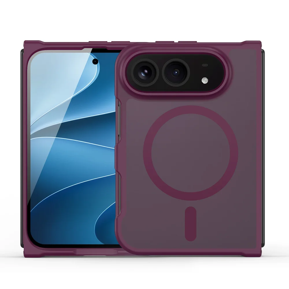 Dux Ducis iPhone Duo Yind Hybrid-deksel, Dark Cherry Dux Ducis iPhone Duo Yind Hybrid-deksel, Dark Cherry
