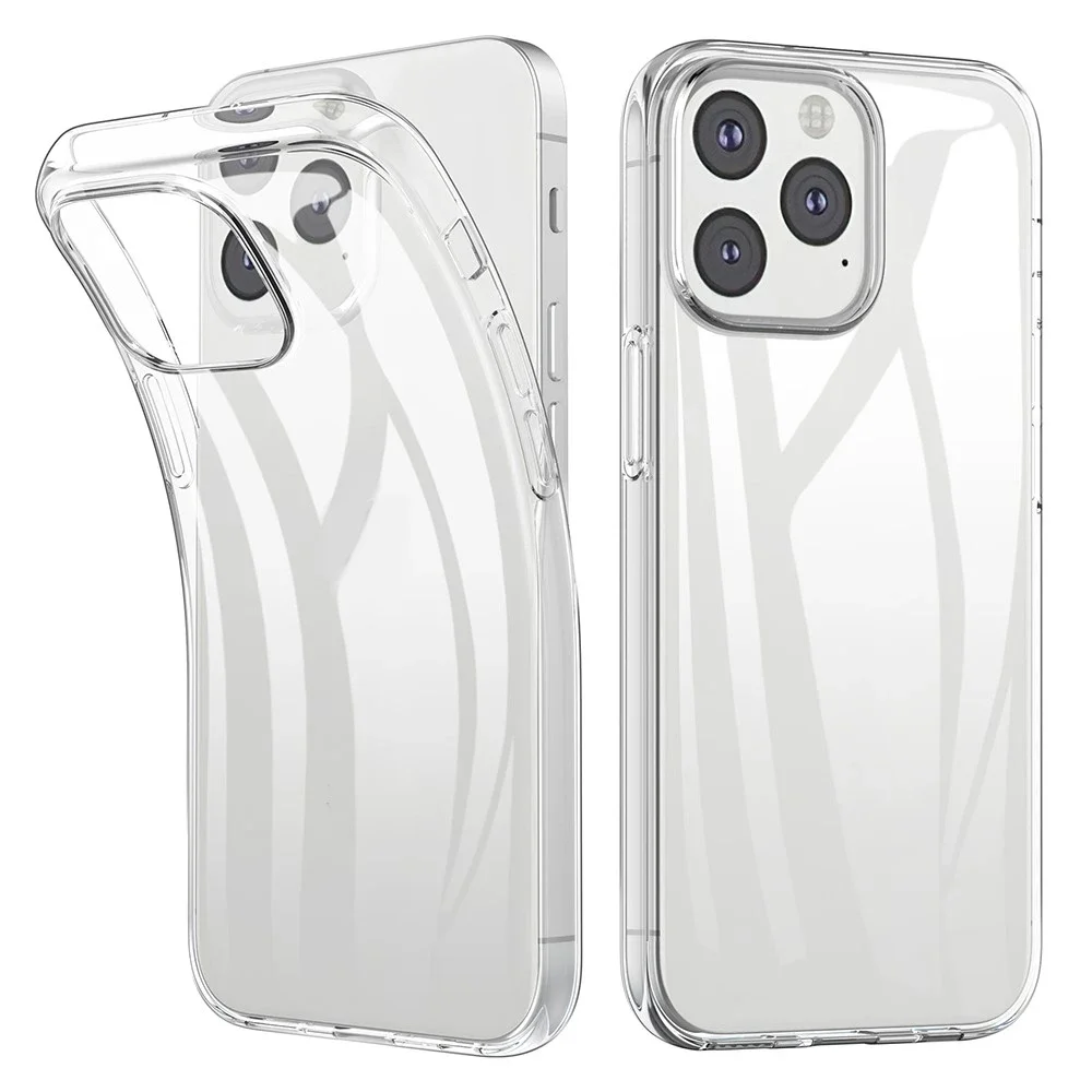 tectTech iPhone 13 Pro Tynt TPU-deksel, Gjennomsiktig