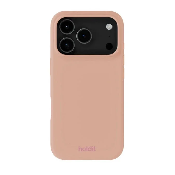Holdit iPhone 17 Pro Max Silicone Case, Bare Pink Holdit iPhone 17 Pro Max Silicone Case, Bare Pink