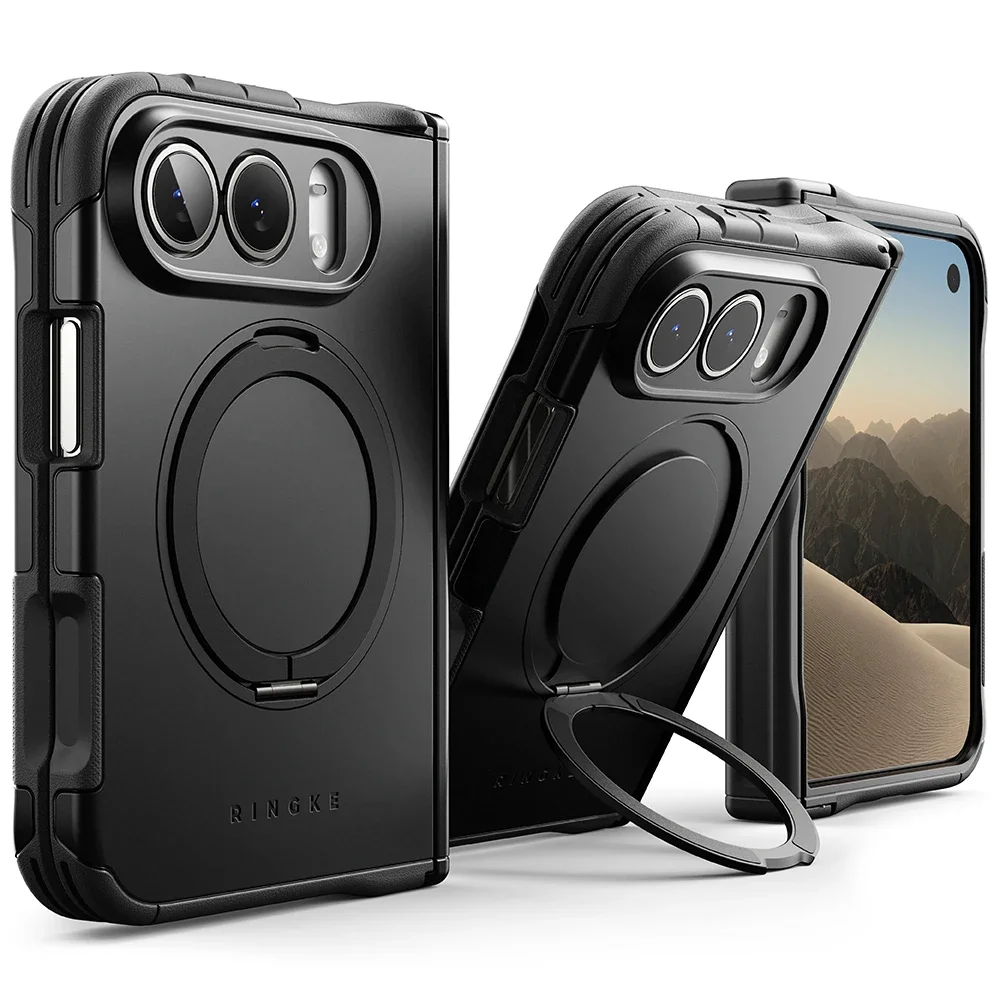 Ringke iPhone Duo Alles Magnetisk Deksel, svart