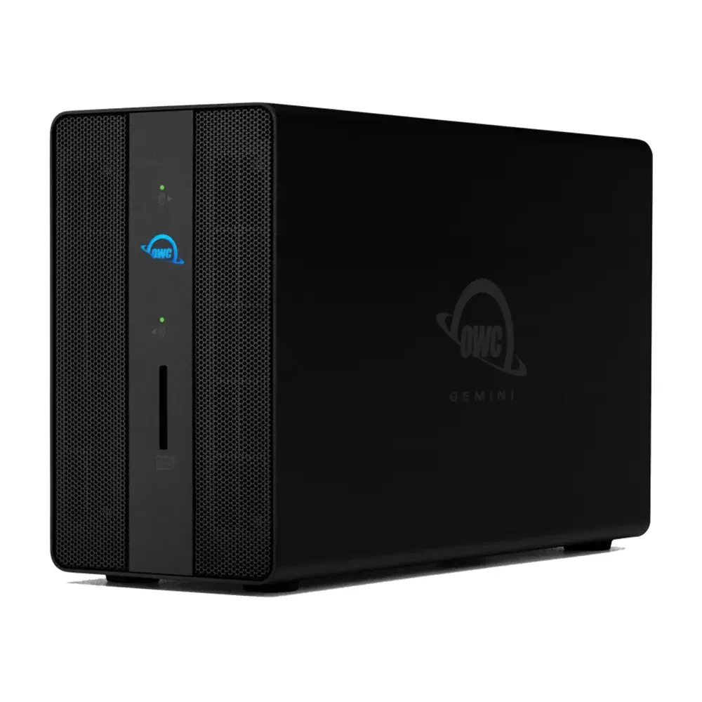 OWC Gemini Thunderbolt Dock & Dual-Drive v:1123041 OWC Gemini Thunderbolt Dock & Dual-Drive v:1123041