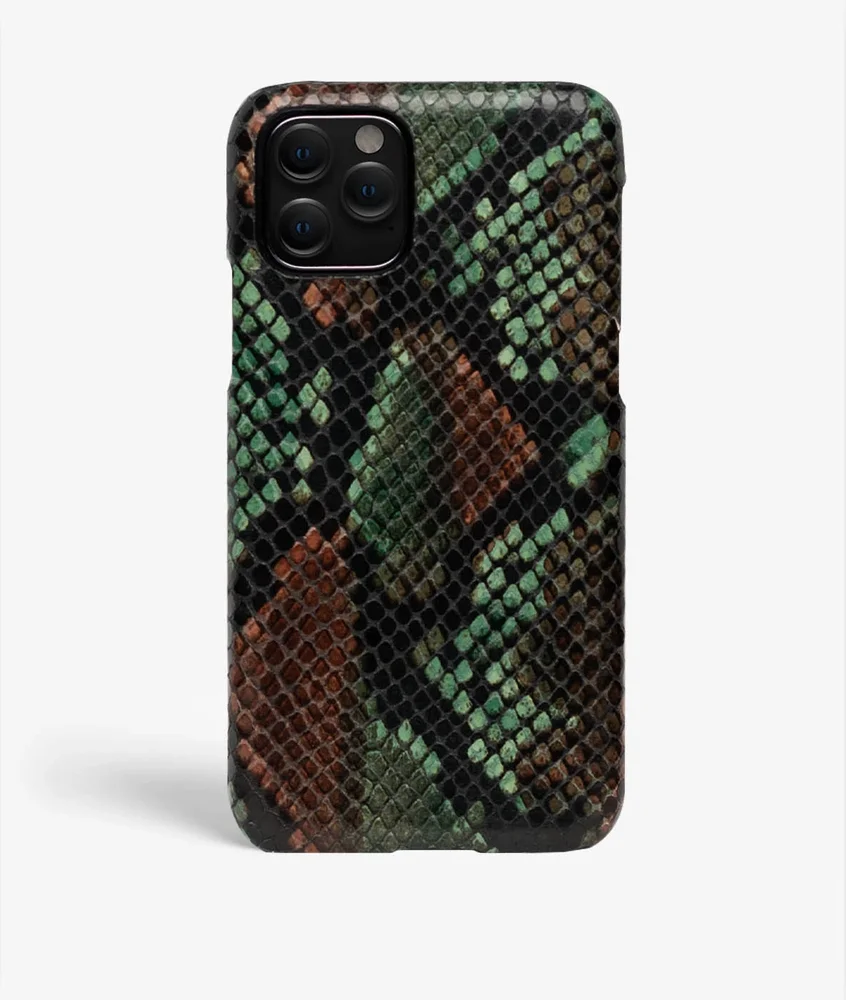 The Case Factory iPhone 11 Pro Deksel Python Multicolor Forest