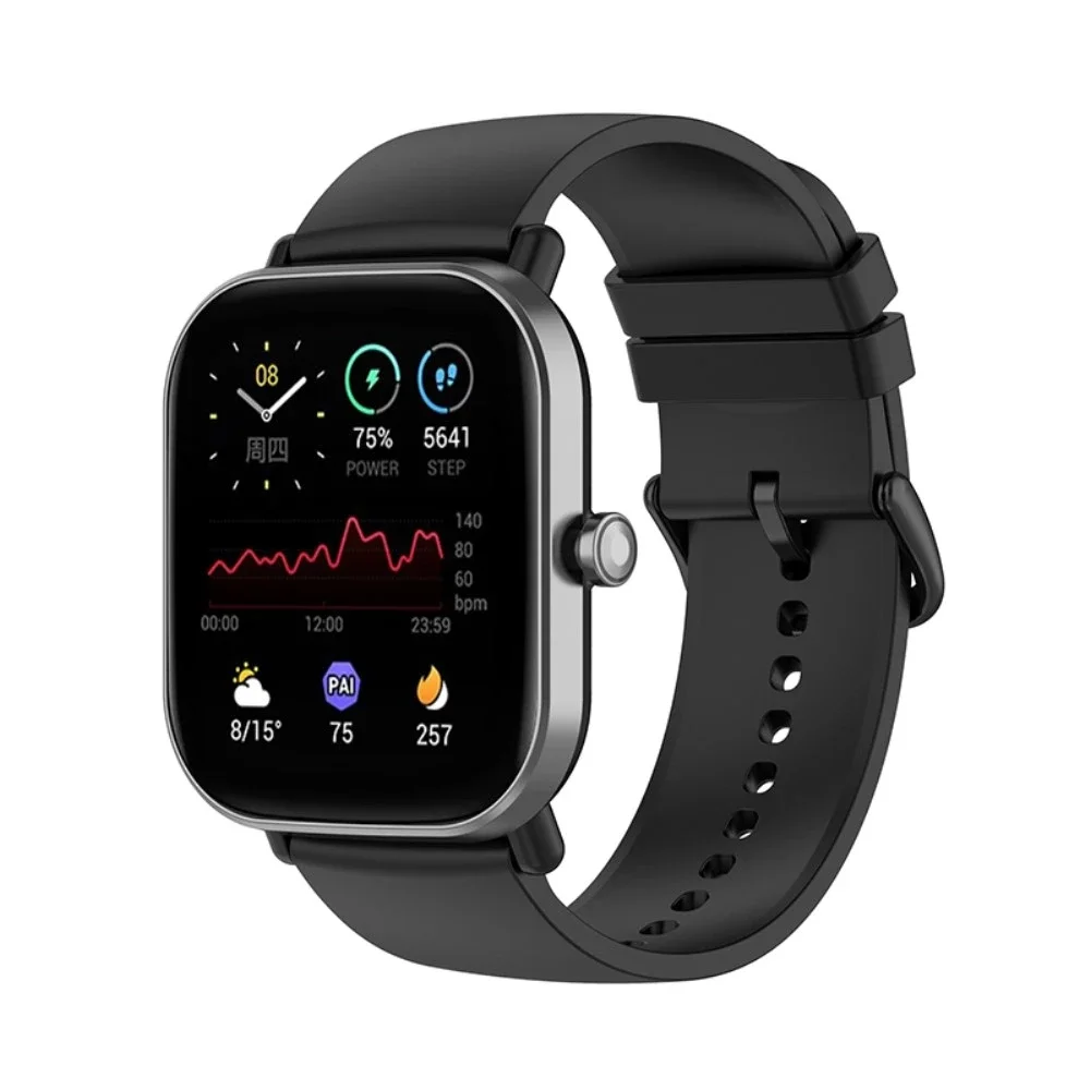 Garmin Venu Sq/Sq 2 Reim i silikon, Svart Garmin Venu Sq/Sq 2 Reim i silikon, Svart