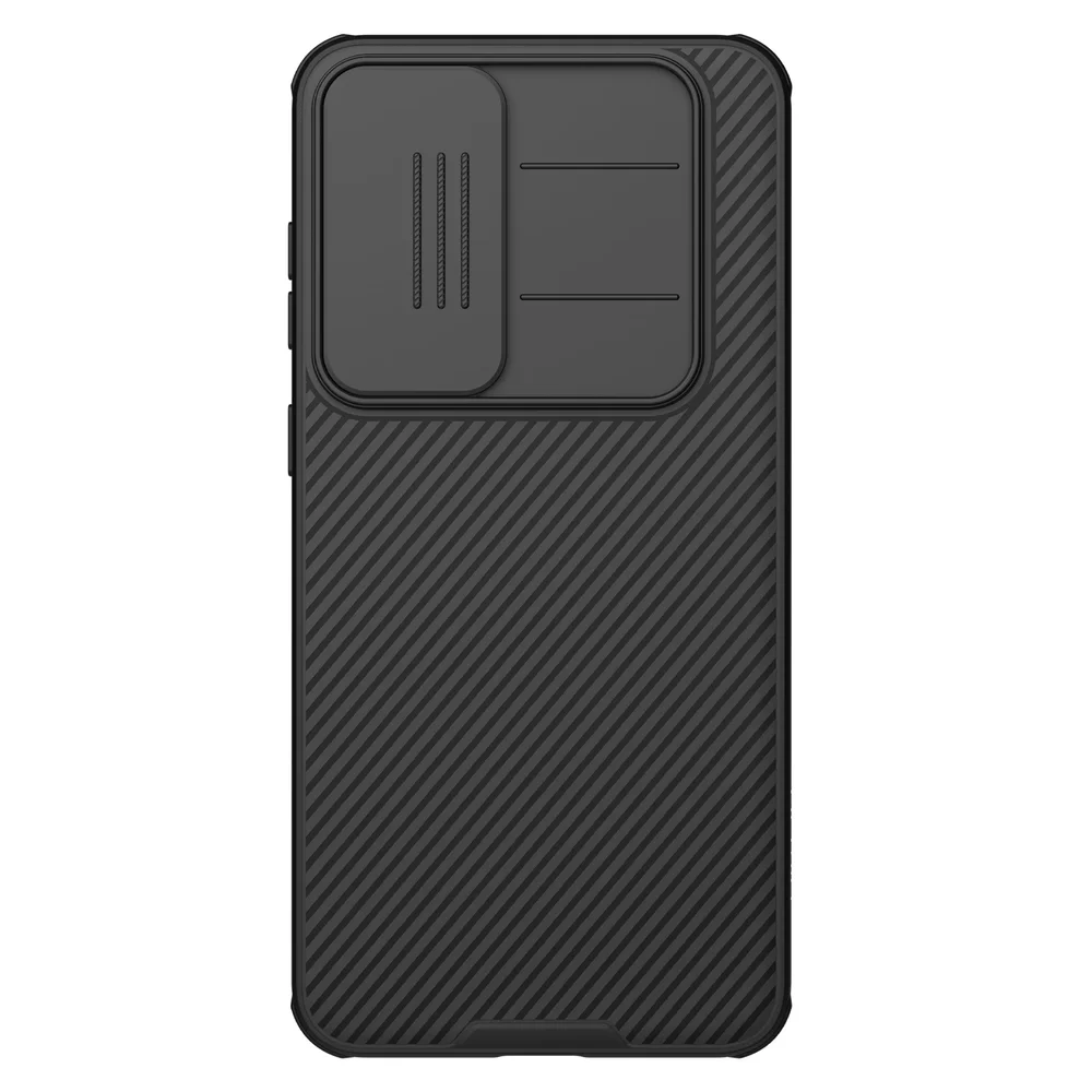 Nillkin Samsung Galaxy S25 FE Deksel med kameralinsebeskyttelse - CamShield, Svart
