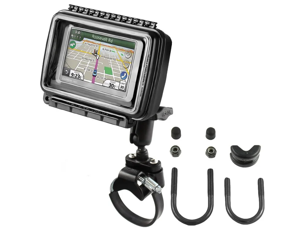 RAM MOUNT RAM RAIL ATV UTV MOUNT MED SQ AQUA BOX v:3312057