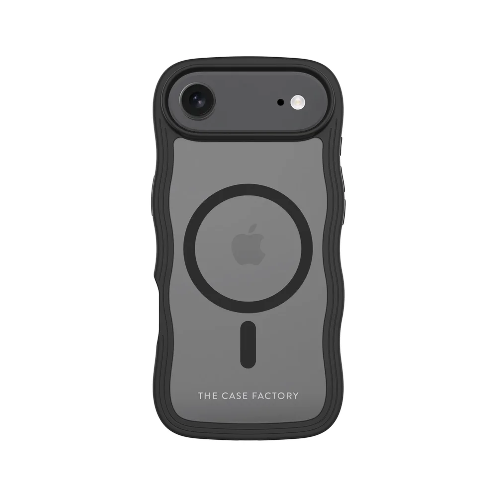 The Case Factory iPhone Air The Wave Magnetic Case, Svart