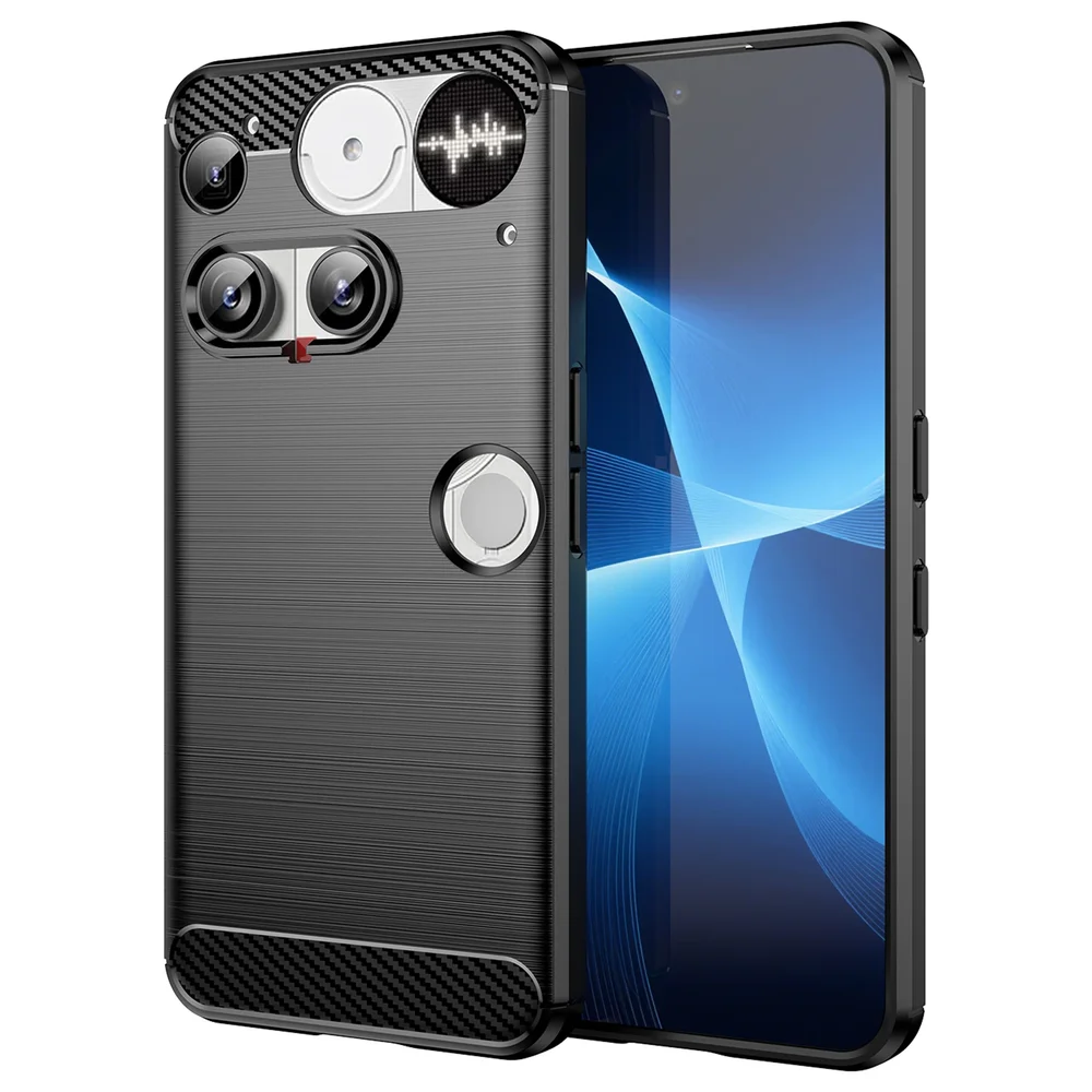 tectTech Nothing Phone 3 TPU-deksel Brushed, Svart
