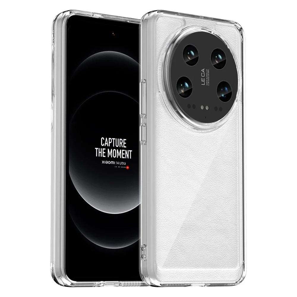 tectTech Xiaomi 14 Ultra Crystal Hybrid-deksel, Gjennomsiktig