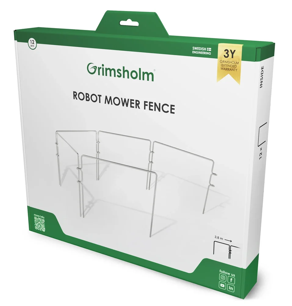 Grimsholm Gjerde for robotgressklipper Grimsholm Gjerde for robotgressklipper