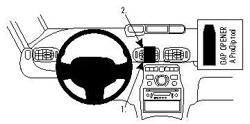 BRODIT BRODIT ProClip Citroen Center Mount 09- – qty 1 v:3068119