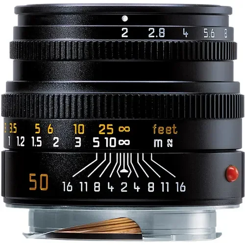 Leica Summicron-M f/2 50mm, Sort v:5037710
