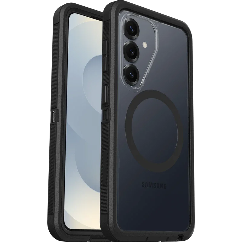 Otterbox Samsung Galaxy S26 Defender XT Riktig støtsikkert MagSafe-deksel, Svart/gjennomsiktig