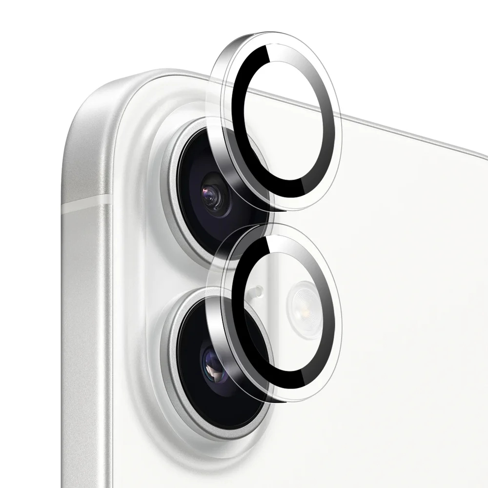 NORTHJO iPhone 16 Linsebeskytter i herdet glass Gjennomsiktig