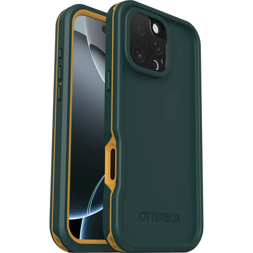 Otterbox iPhone 16 Pro Max FRE Mobildeksel med MagSafe og maksimal beskyttelse, Grønn