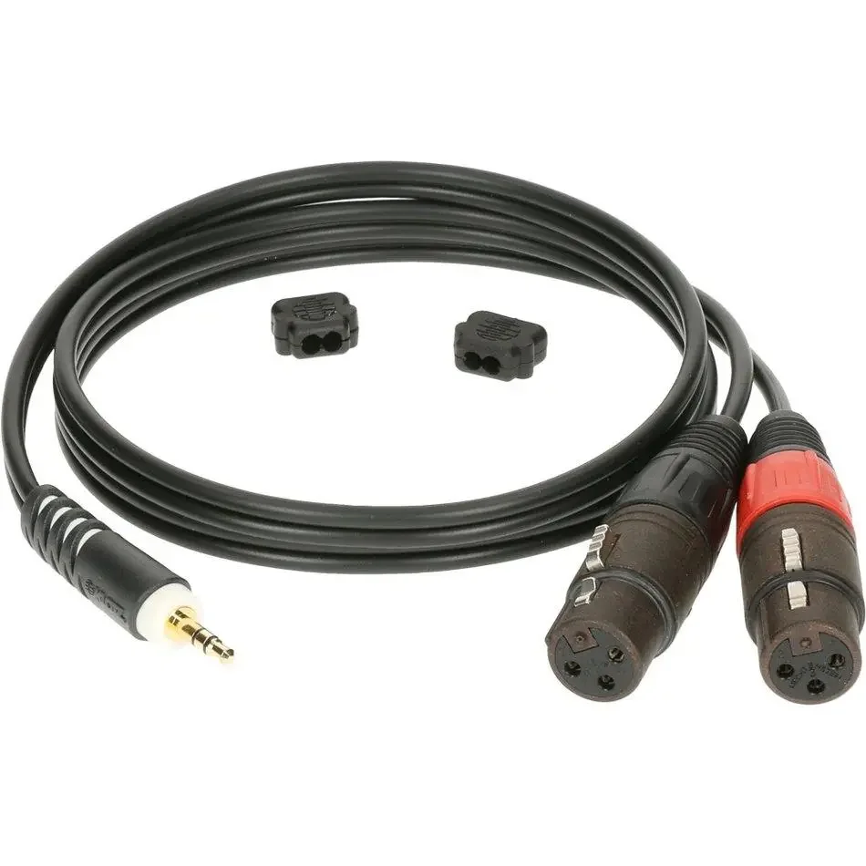 Klotz Y-kabel Stereo Minijack - XLR Hunn v:8311007