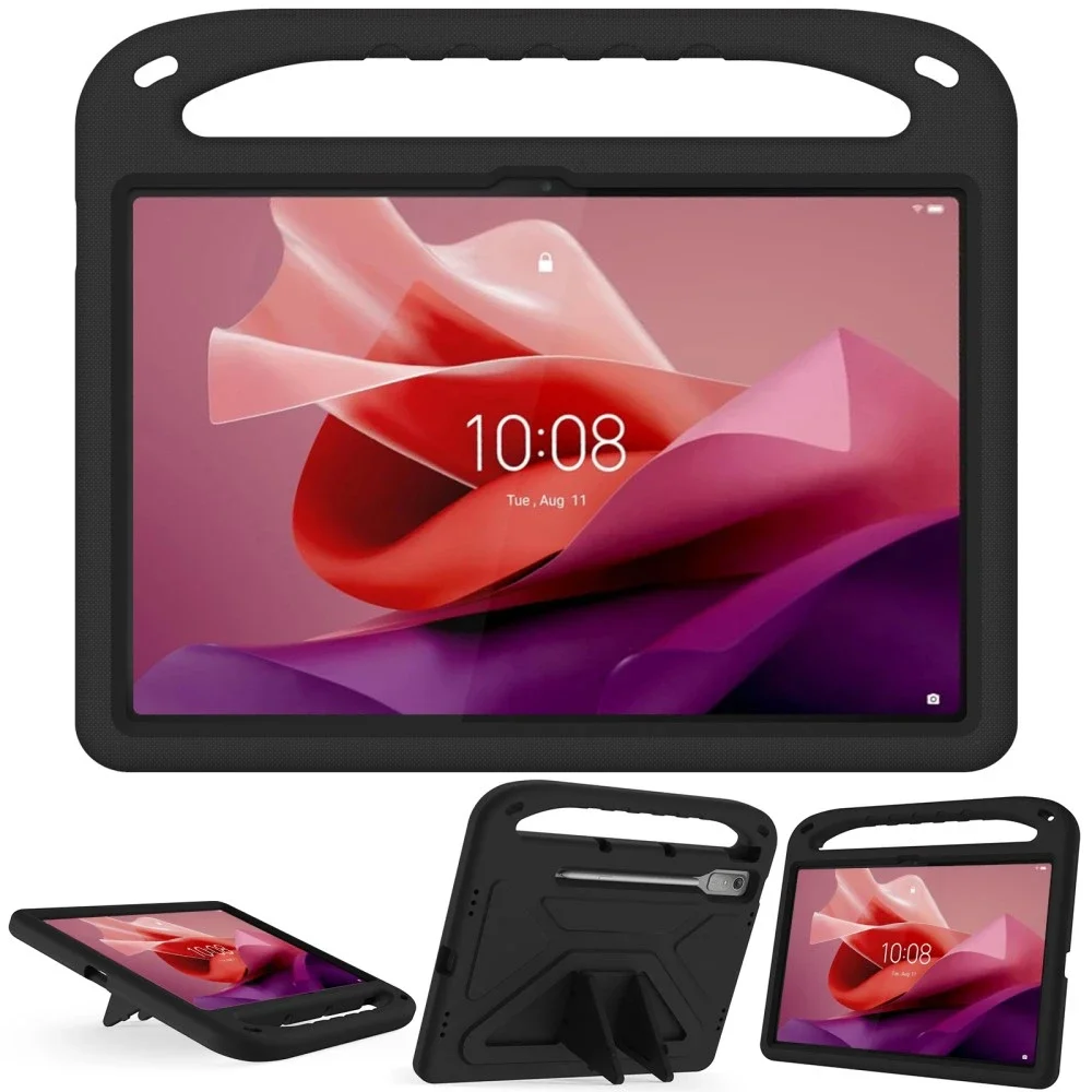 Lenovo Tab P12 Støtsikkert deksel/etui med håndtak, Svart Lenovo Tab P12 Støtsikkert deksel/etui med håndtak, Svart