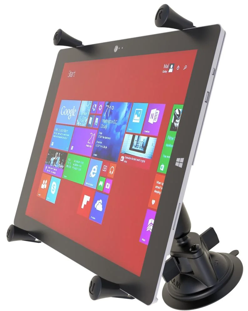RAM MOUNT UNPKD RAM SUCTION MNT RAM X-GRIP 12" TABLETS v:2354872