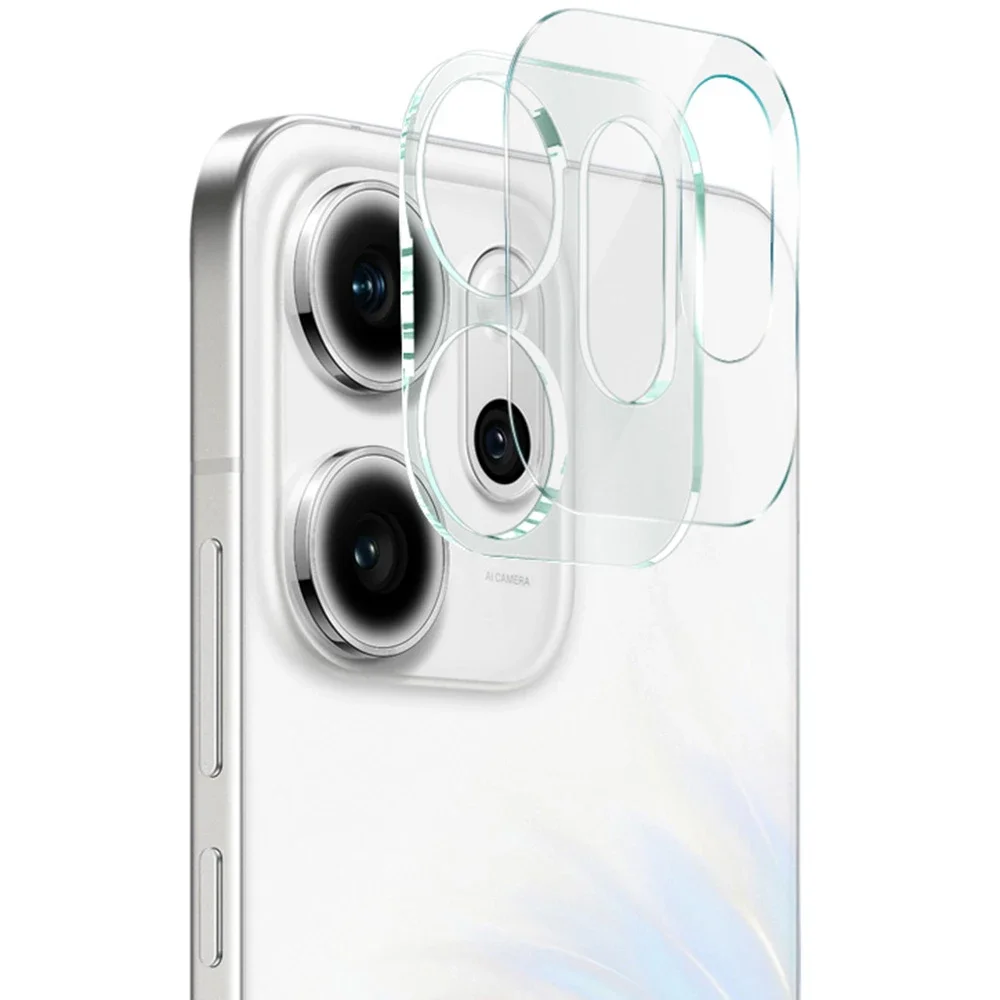 Imak Oppo Reno 14 F Kameralinsebeskyttelse i glass, Gjennomsiktig Imak Oppo Reno 14 F Kameralinsebeskyttelse i glass, Gjennomsiktig