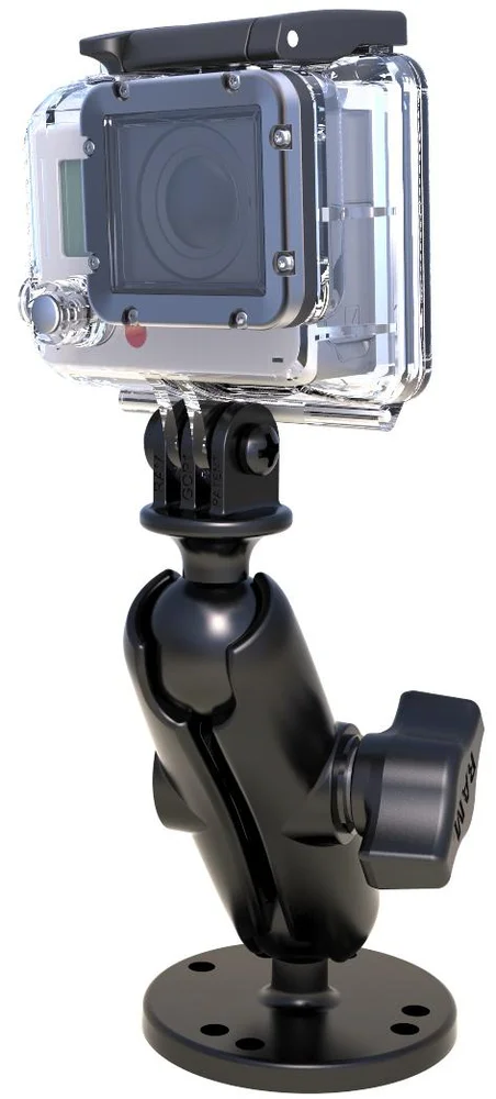 RAM MOUNT UNPKD RAM MOUNT ROUND BASE GOPRO v:9151594