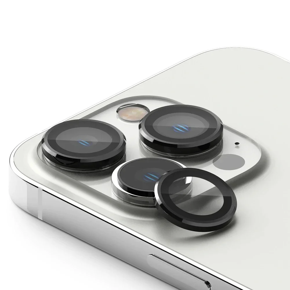 Ringke iPhone 14 Pro Linsebeskyttelse med aluminiumsramme, Svart