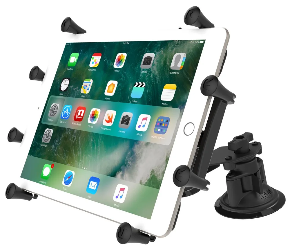 RAM MOUNT UNPKD RAM DBL SUCT MNT ARM 10" RAM X-GRIP v:8497333