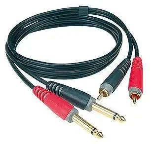 Klotz 2x jack mono-2x phono v:9984671