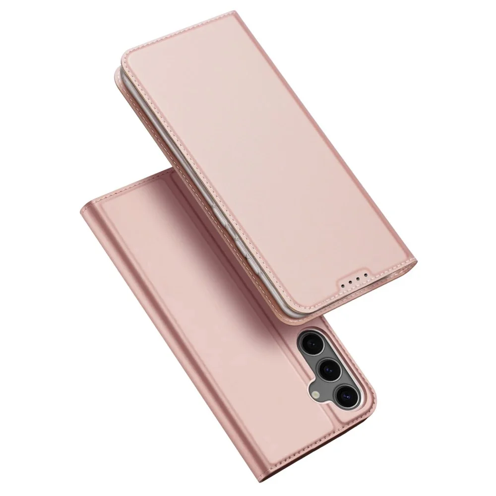 Dux Ducis Samsung Galaxy S25 Slankt mobiletui, Rosegull