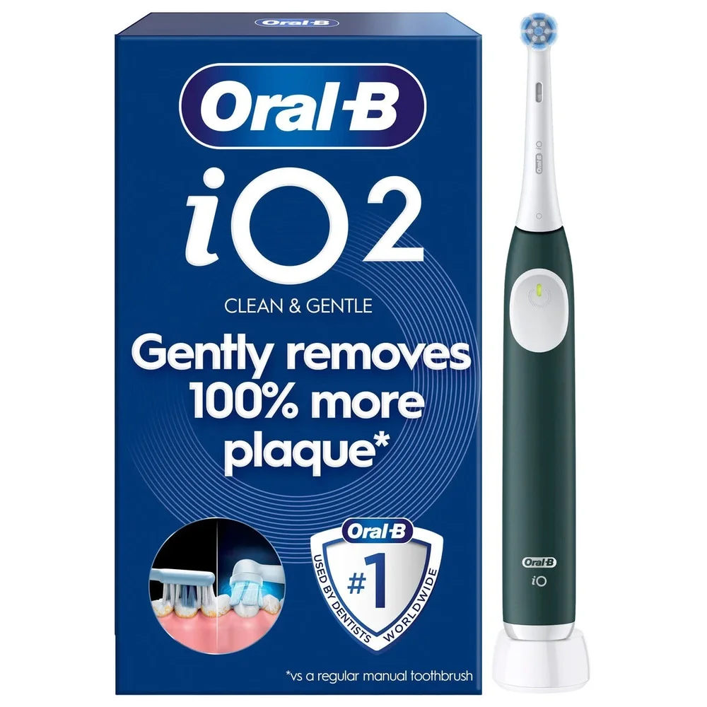 Oral-B iO 2 elektrisk tannbørste, Grønn Oral-B iO 2 elektrisk tannbørste, Grønn